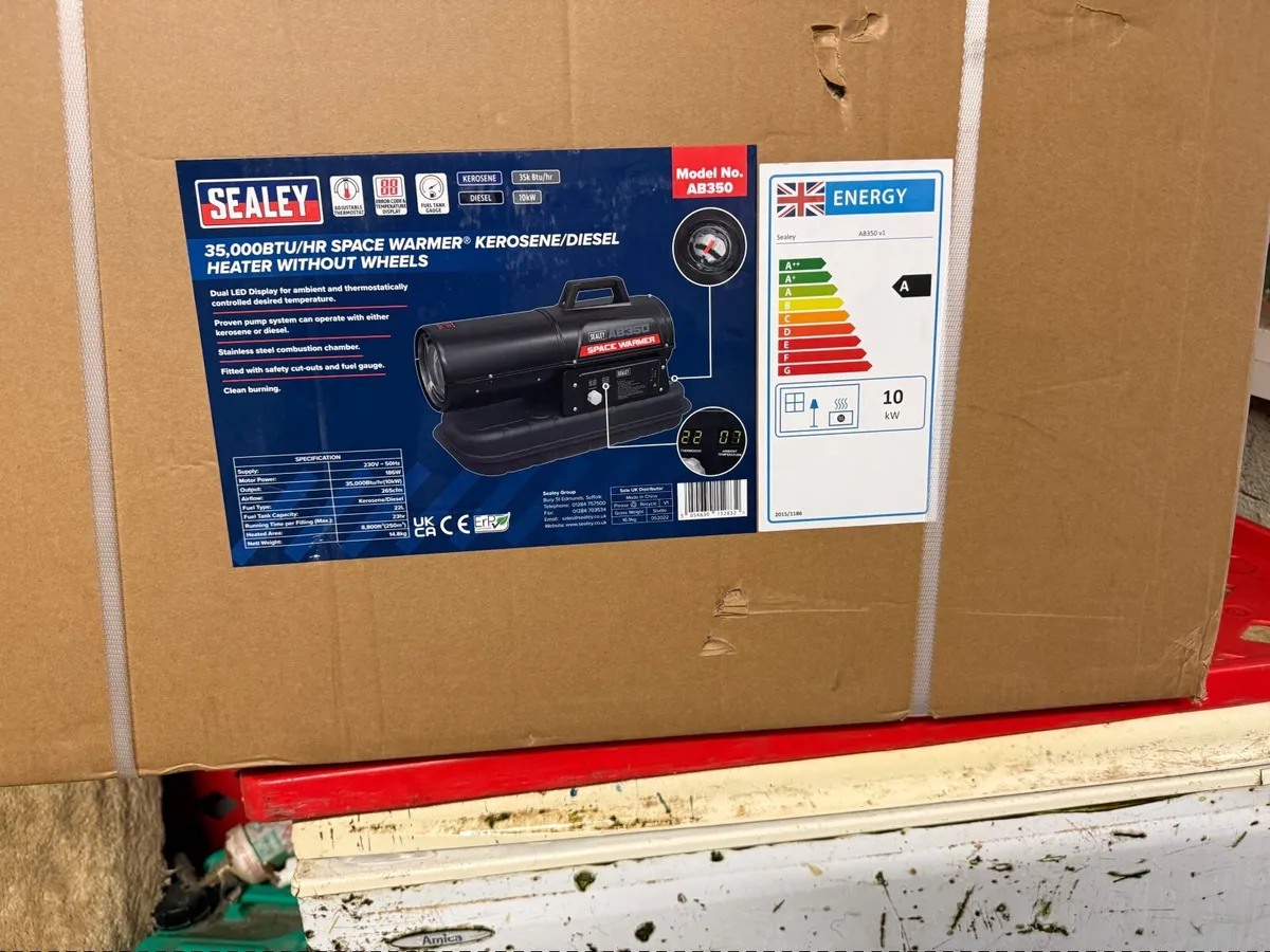 Space heater for shed or garage - Image 1