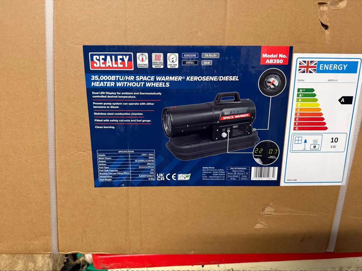 Space heater for shed or garage - Image 2