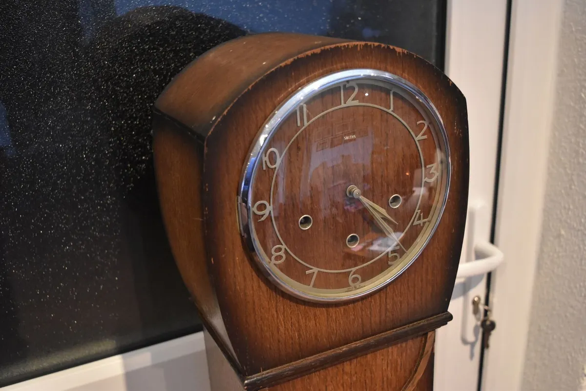 Antique Smiths Grandmother Clock - Image 4