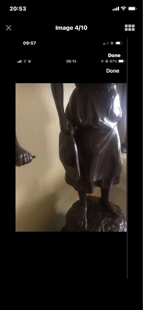 Antique Bronze Statues - Image 4