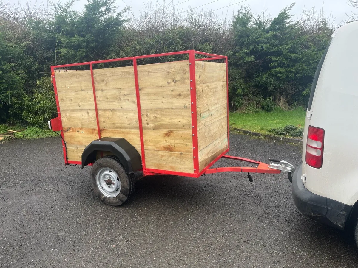 Single axle trailer - Image 1