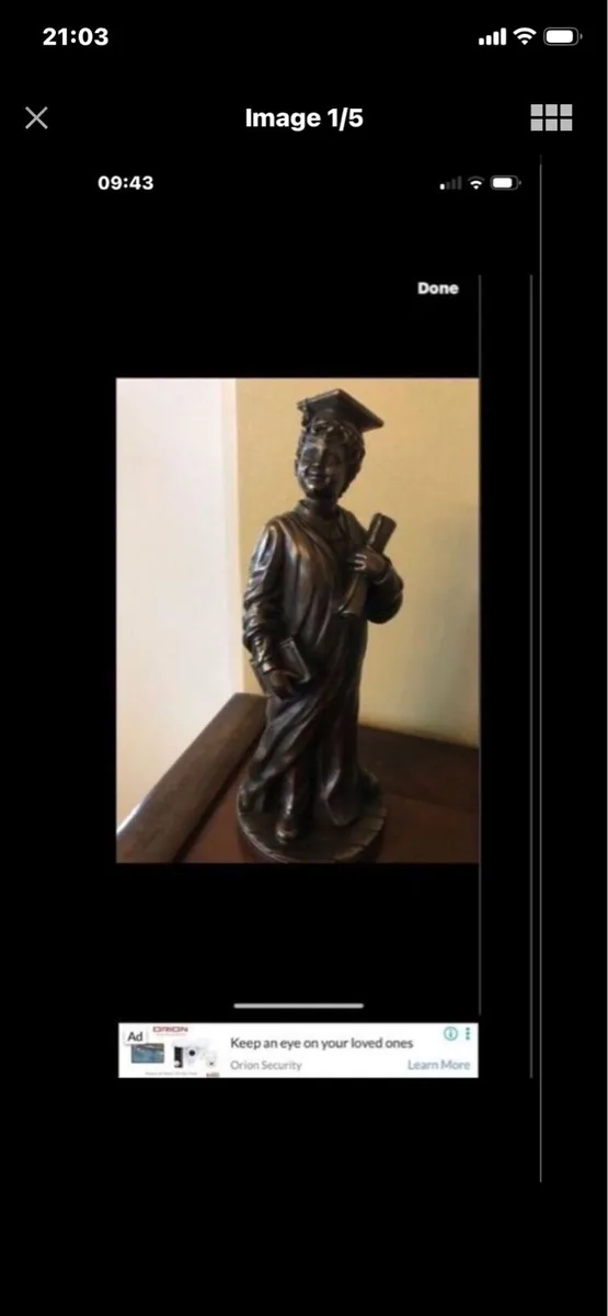 Genesis Bronze ‘Little Scholar Boy’ - Image 1