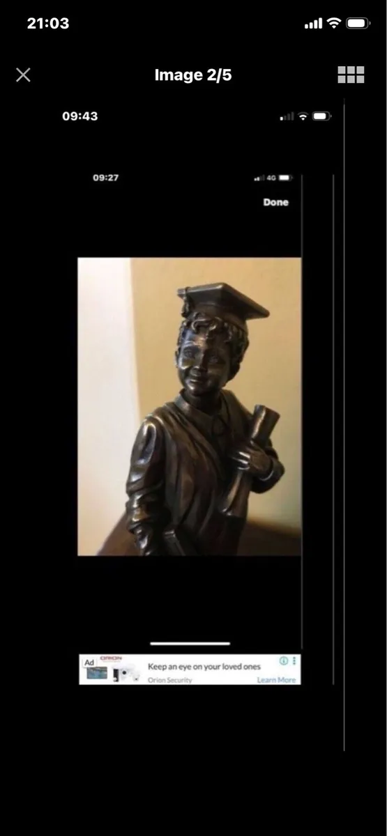 Genesis Bronze ‘Little Scholar Boy’ - Image 2