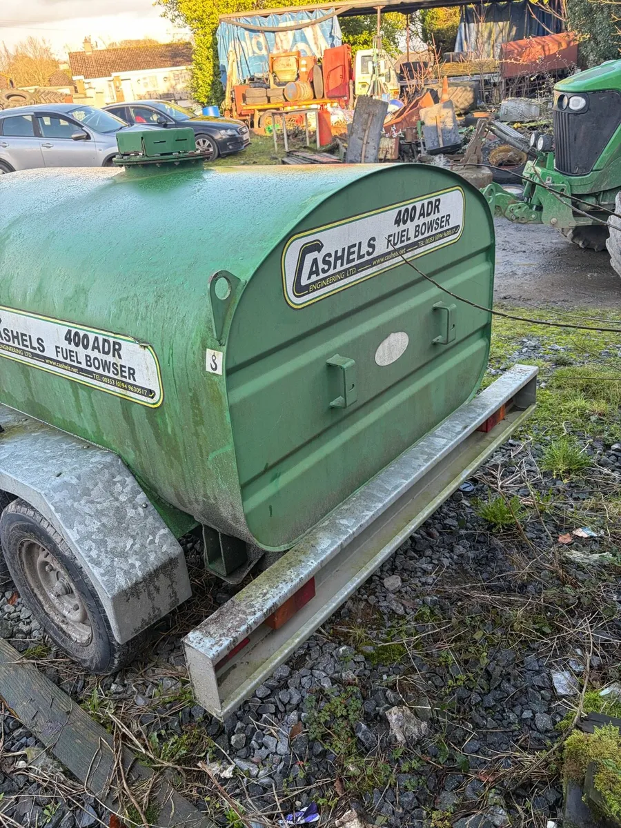 Cashel diesel bowser 400 gallons - Image 3
