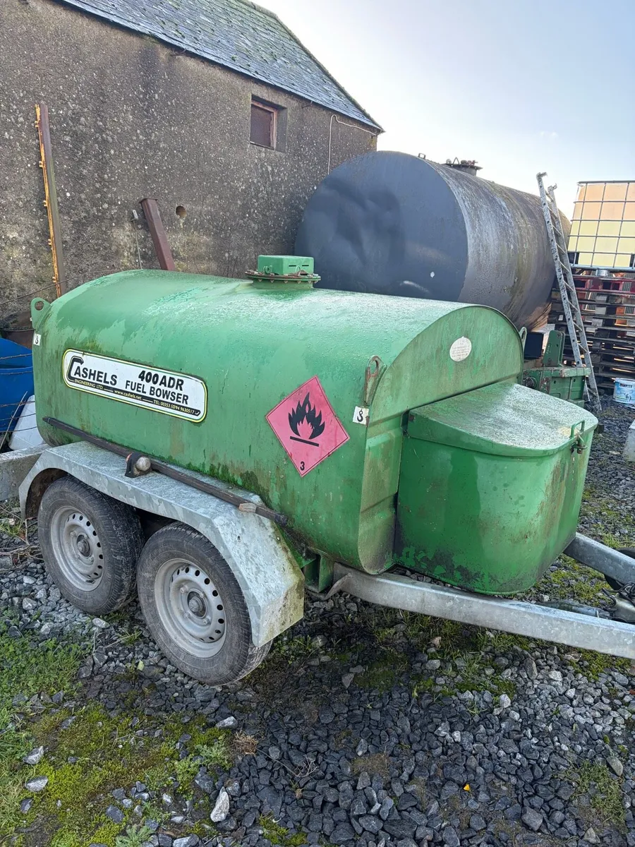 Cashel diesel bowser 400 gallons - Image 1