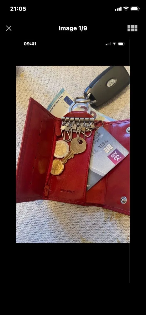 Leather Key Wallet - Vera Pelle - Image 1