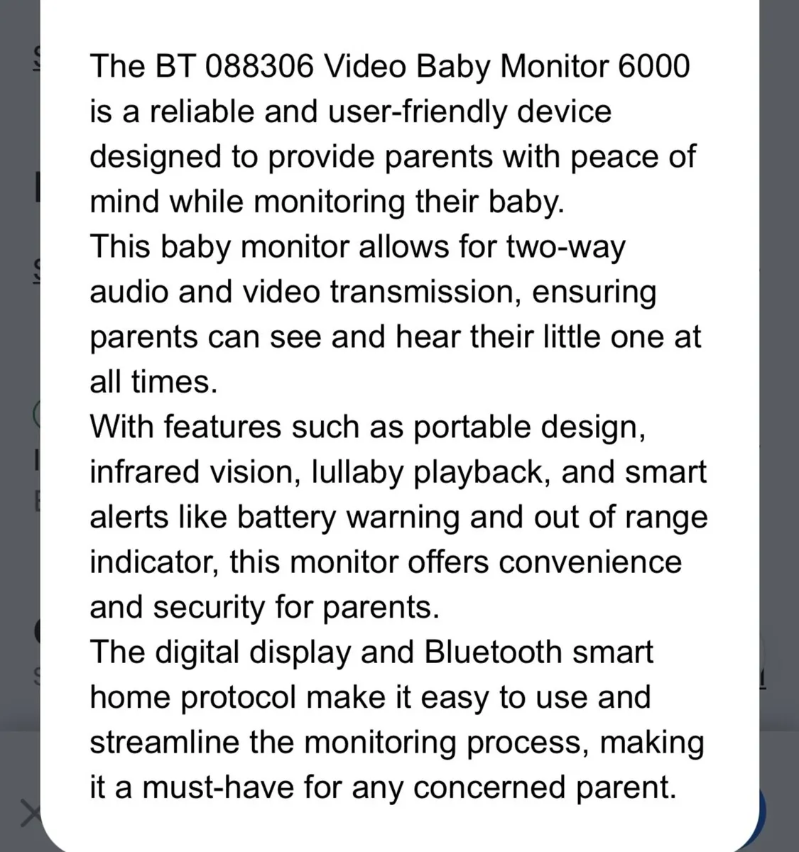 Baby Monitor - Image 2