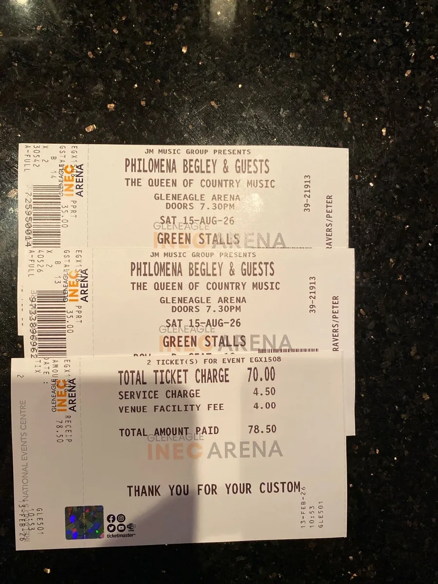 Philomena Begley Tickets