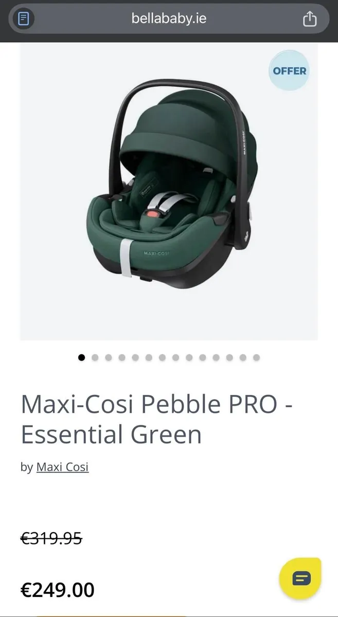 Maxi Cosi Pebble 360 infant car seat - Image 3