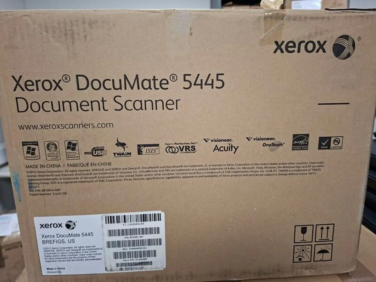 Xerox DocuMate 5445 A4 Colour Scanner - Image 2