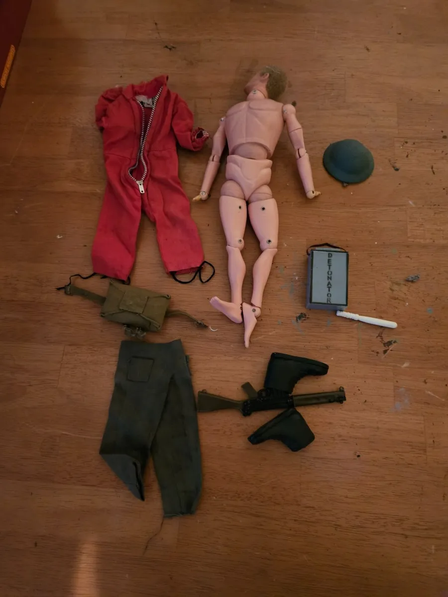 Vintage Action Man 1970's with Accessories - Image 1