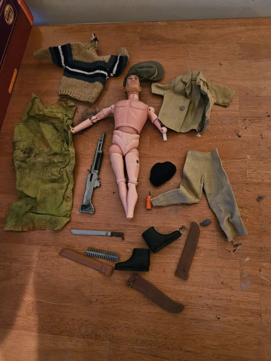 Vintage Action Man 1970's with Accessories - Image 1