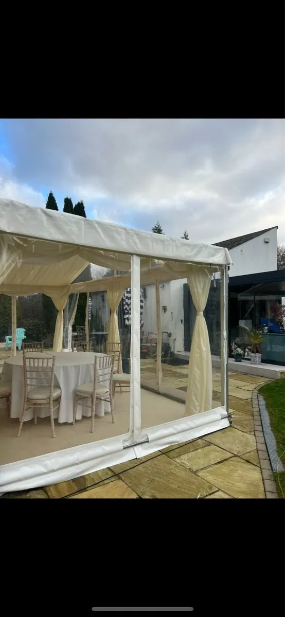 6m x 6m marquee - Image 3