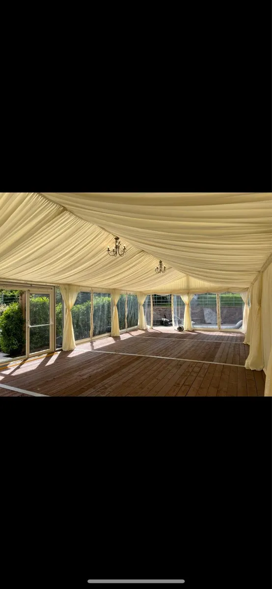 6m x 6m marquee - Image 4