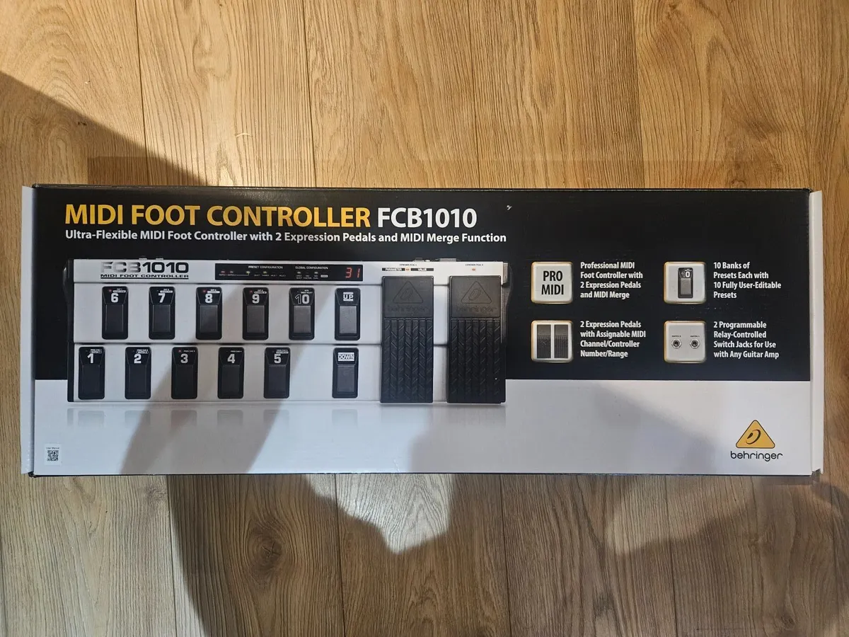 Behringer midi foot controller + roland interface - Image 2