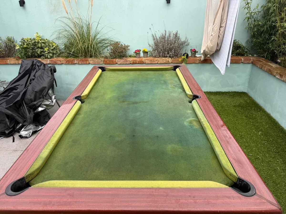 7’ x 4’ Slate Pool Table - Image 2