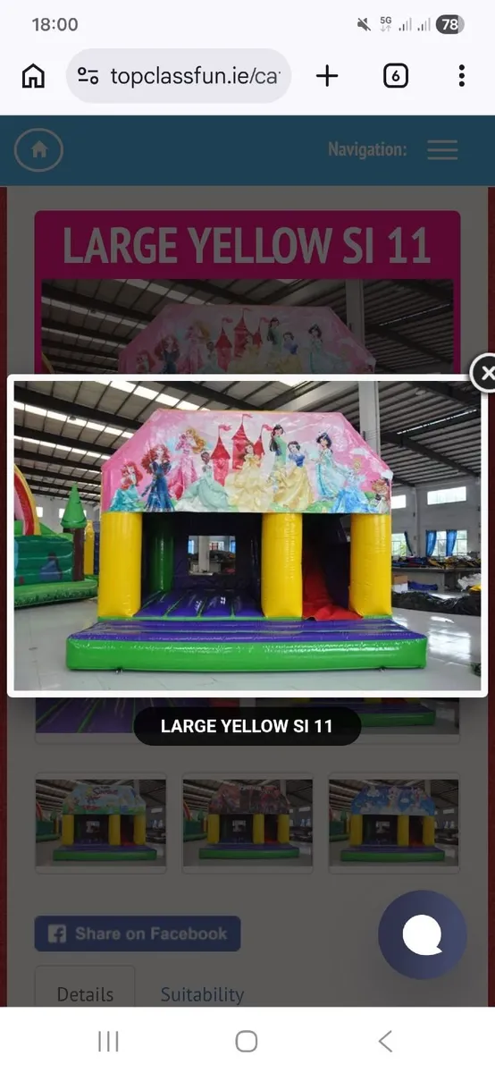 Bouncy castles for sale - Image 1