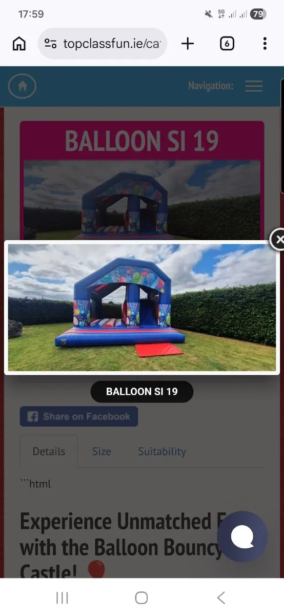 Bouncy castles for sale - Image 2