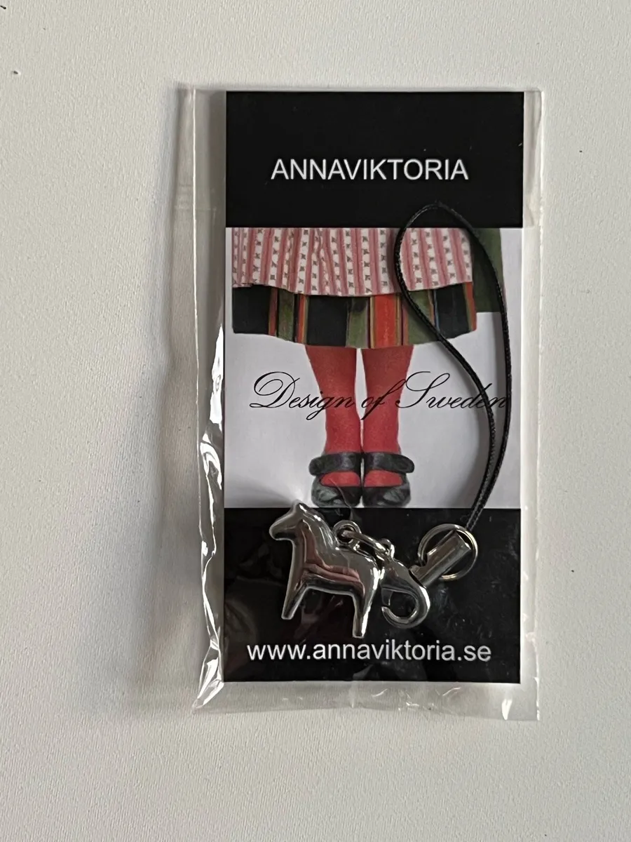 Swedish Horse Phone Charm - Image 1