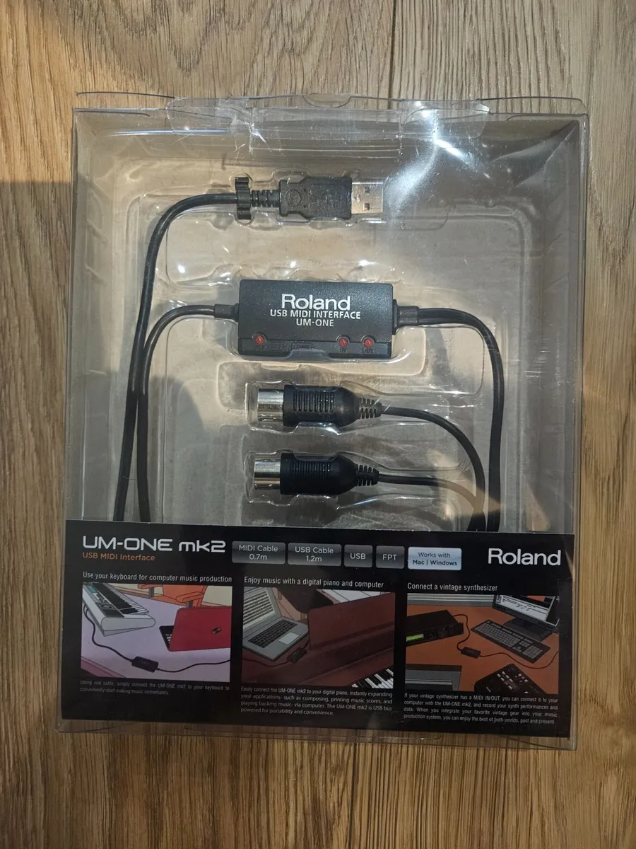 Behringer midi foot controller + roland interface - Image 4