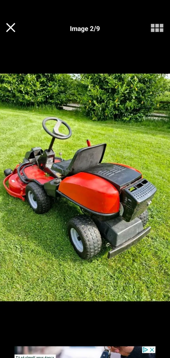 Jonsered front deck mower - Image 1