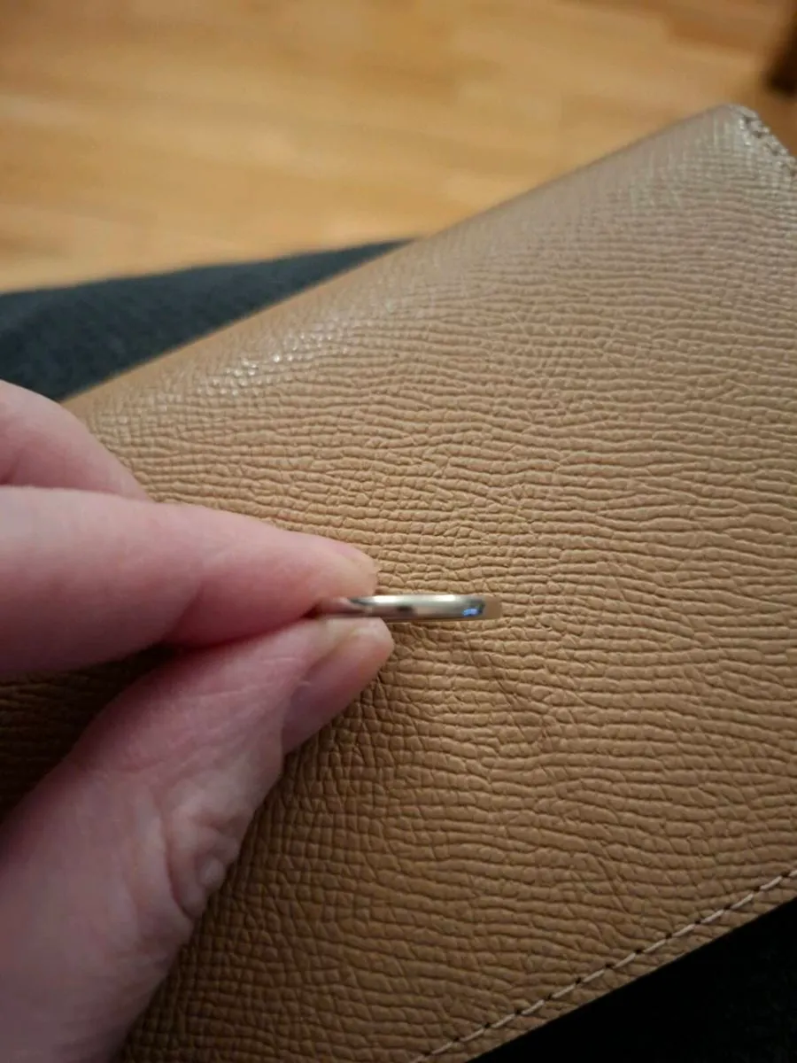 Platinum plain wedding band