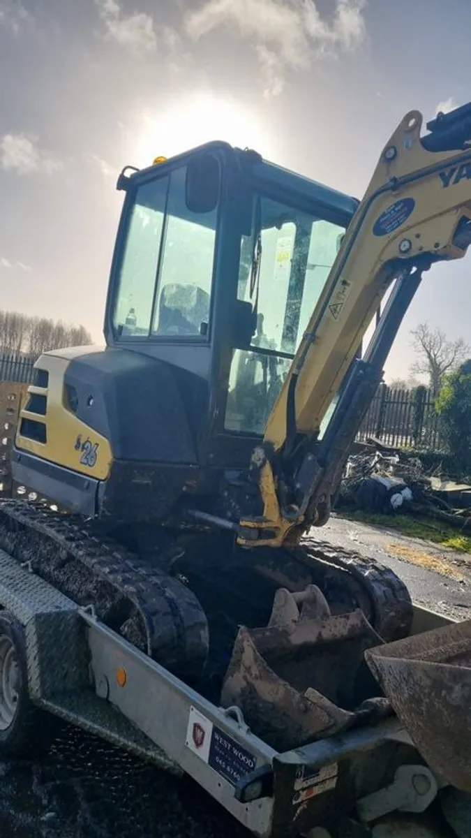 3 ton machine to hire with experienced driver kildare areas