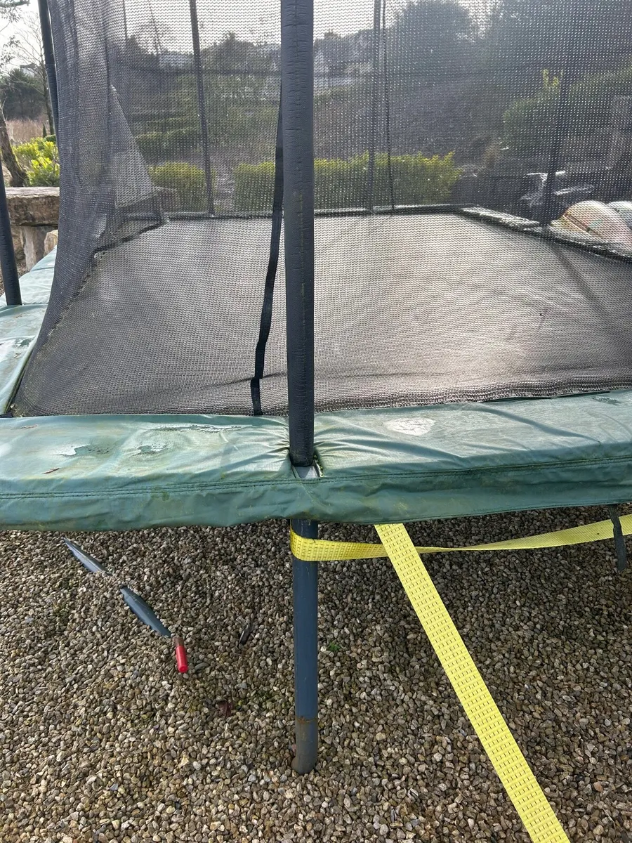Trampoline - 10ft by 14ft rectangular with net - Image 2