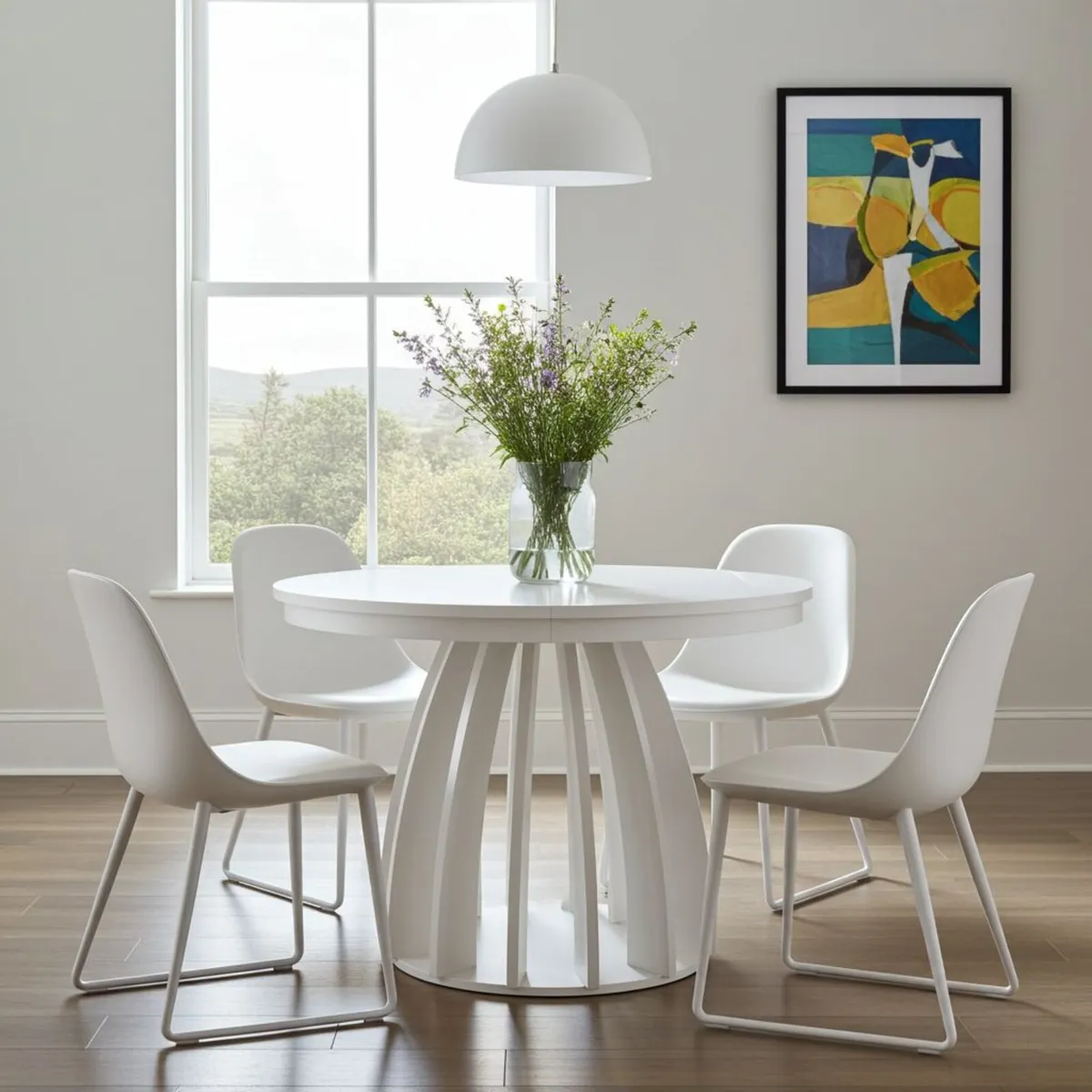 Axis Extendable Dining Table – Cashmere 100–140cm - Image 2