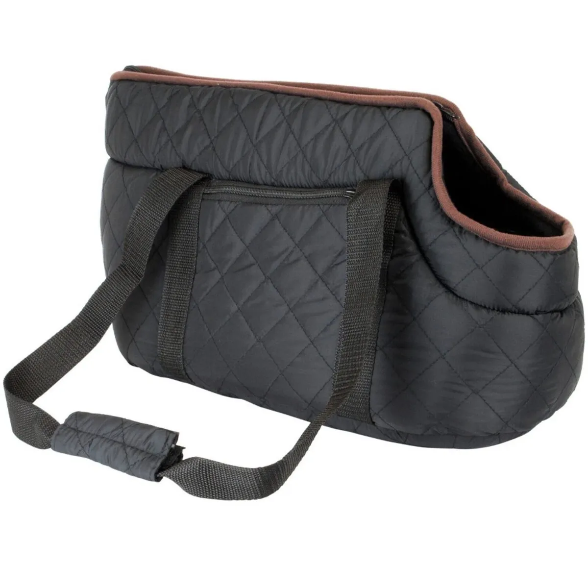 Quilted Pet Carrier Small Dog Puppy Cat Travel Bag - Image 1