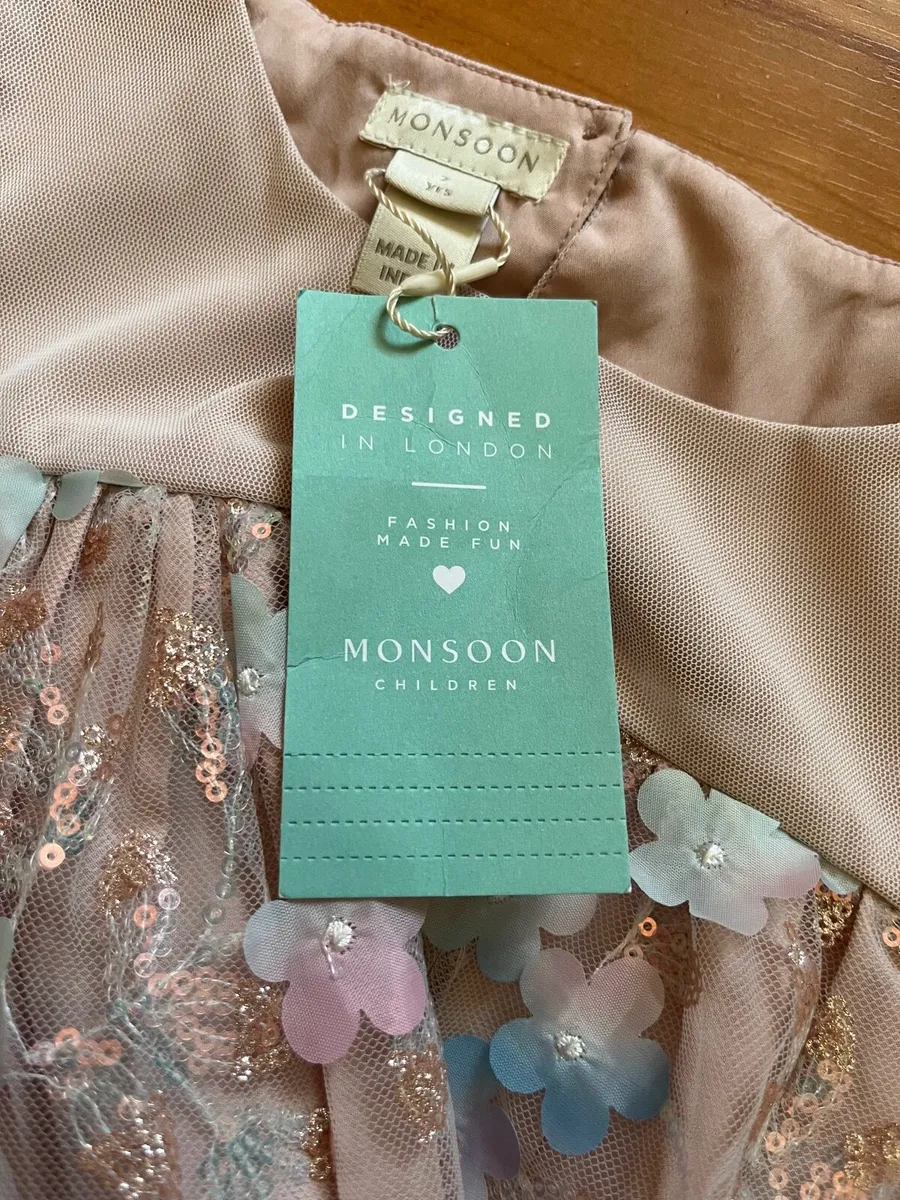New Monsoon girl’s dress 7 years - Image 3