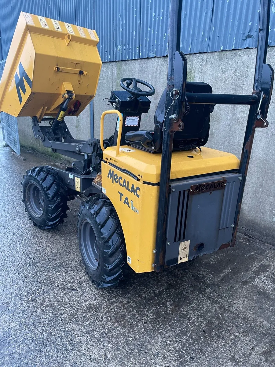 Mecalac 1ton Hi Tip Dumper - Image 2