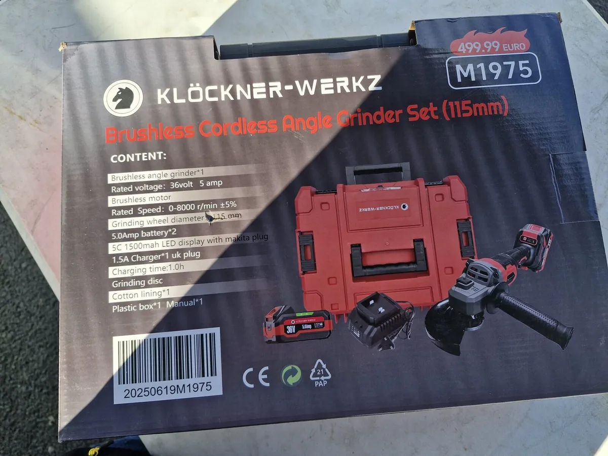 Brushless angle grinder - Image 2