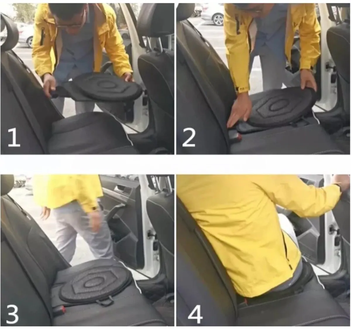 Swivel Cushion Car Seat & Chair NEW - Image 2