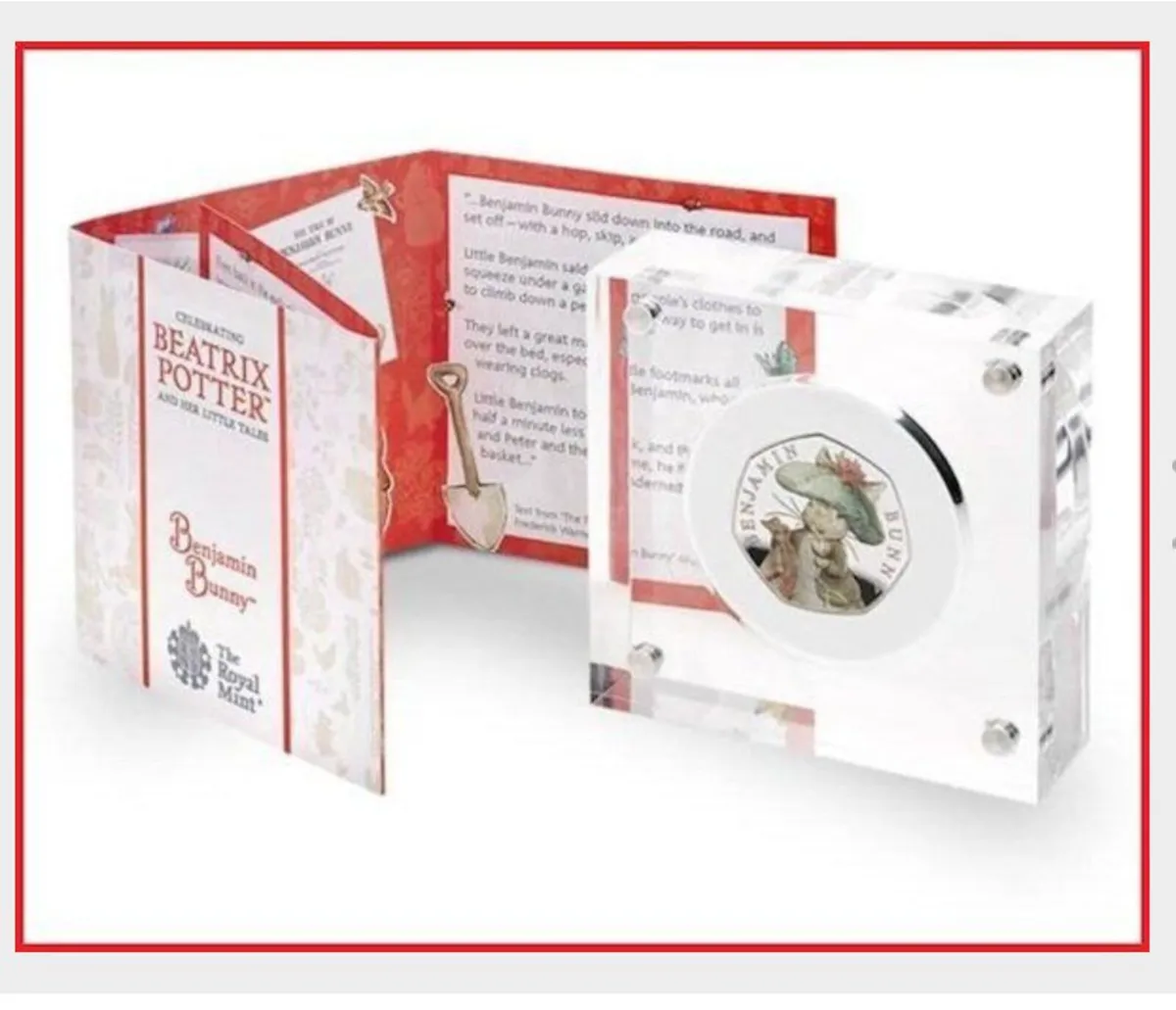 Silver Proof,.. Benjamin Bunny - Image 3