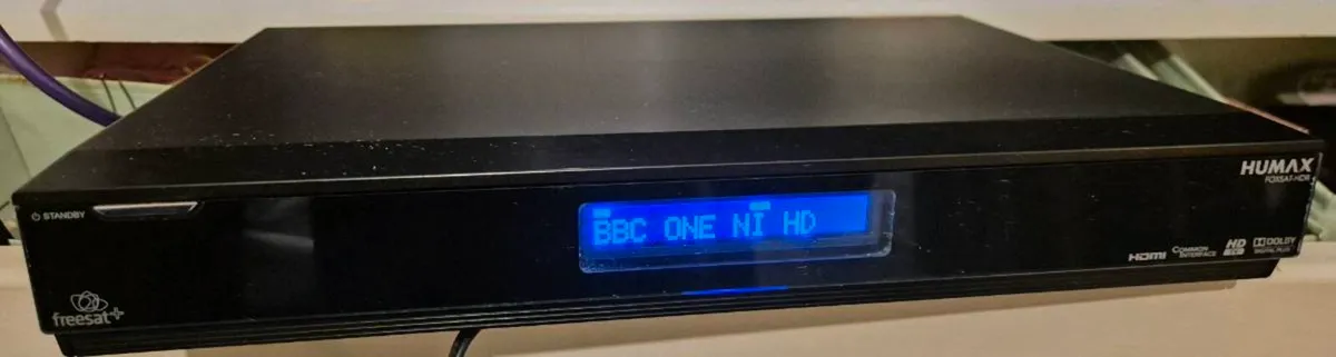 Humax Freesat satellite digital HD recorder - Image 1