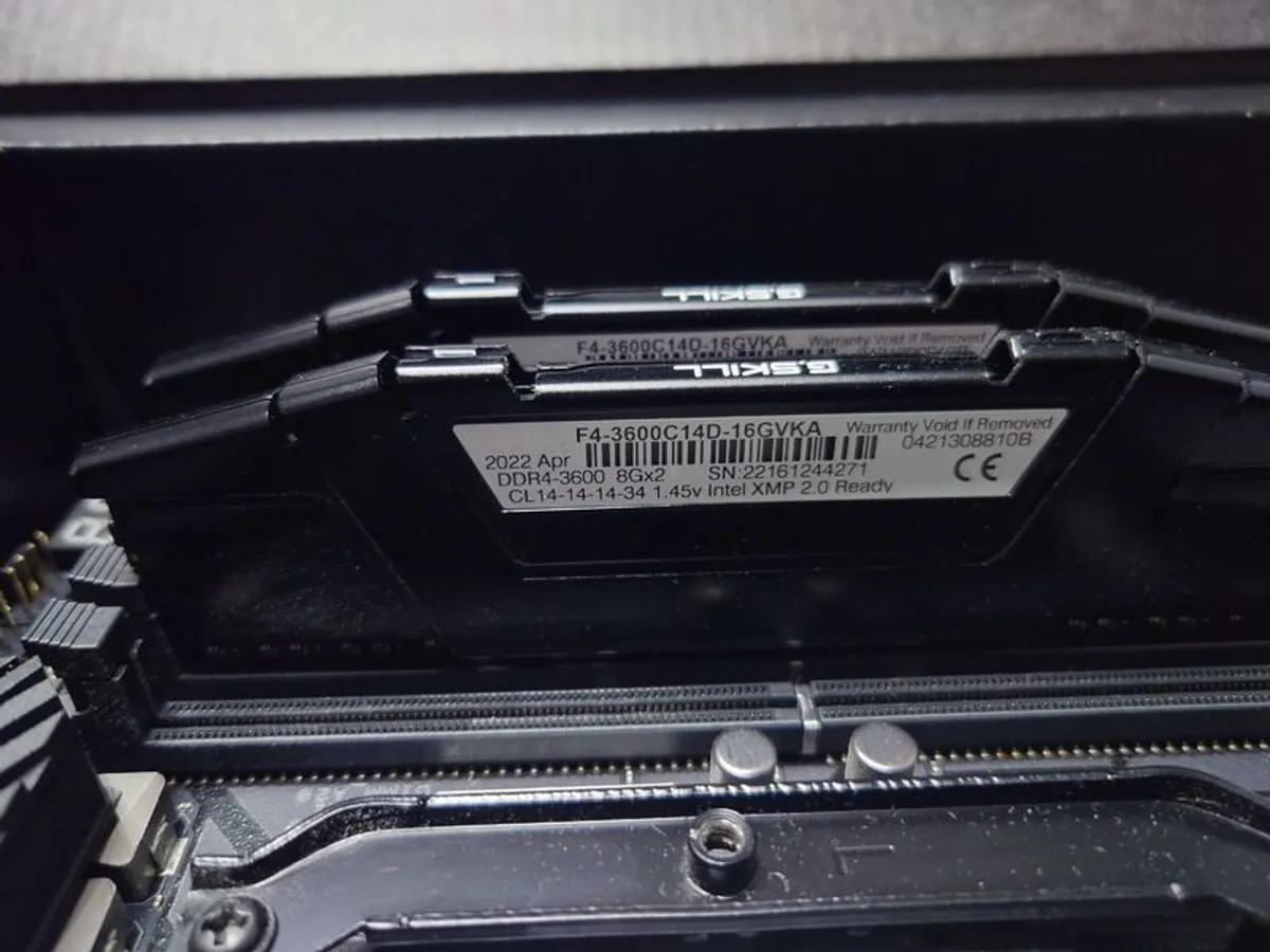 ROG X570 Crosshair VIII Hero Gskill DDR4 16GB 3600mhz CL14 RAM CPU Ryzen 7 5800x Processor PC parts - Image 4