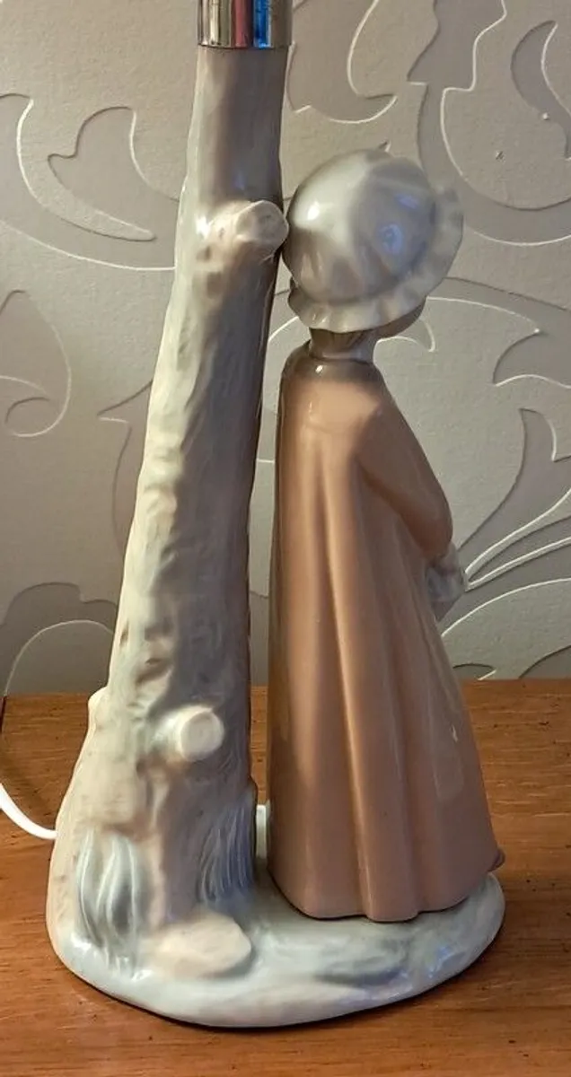 Lladro Zaphir Ceramic Lamps x 2 - Image 3