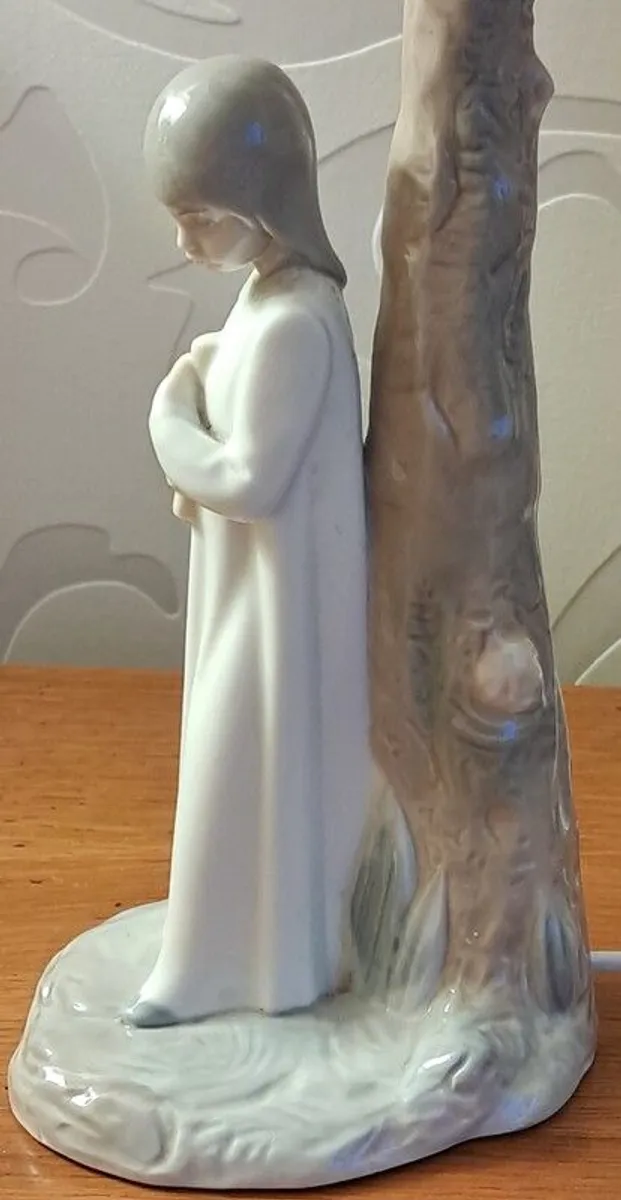 Lladro Zaphir Ceramic Lamps x 2 - Image 4