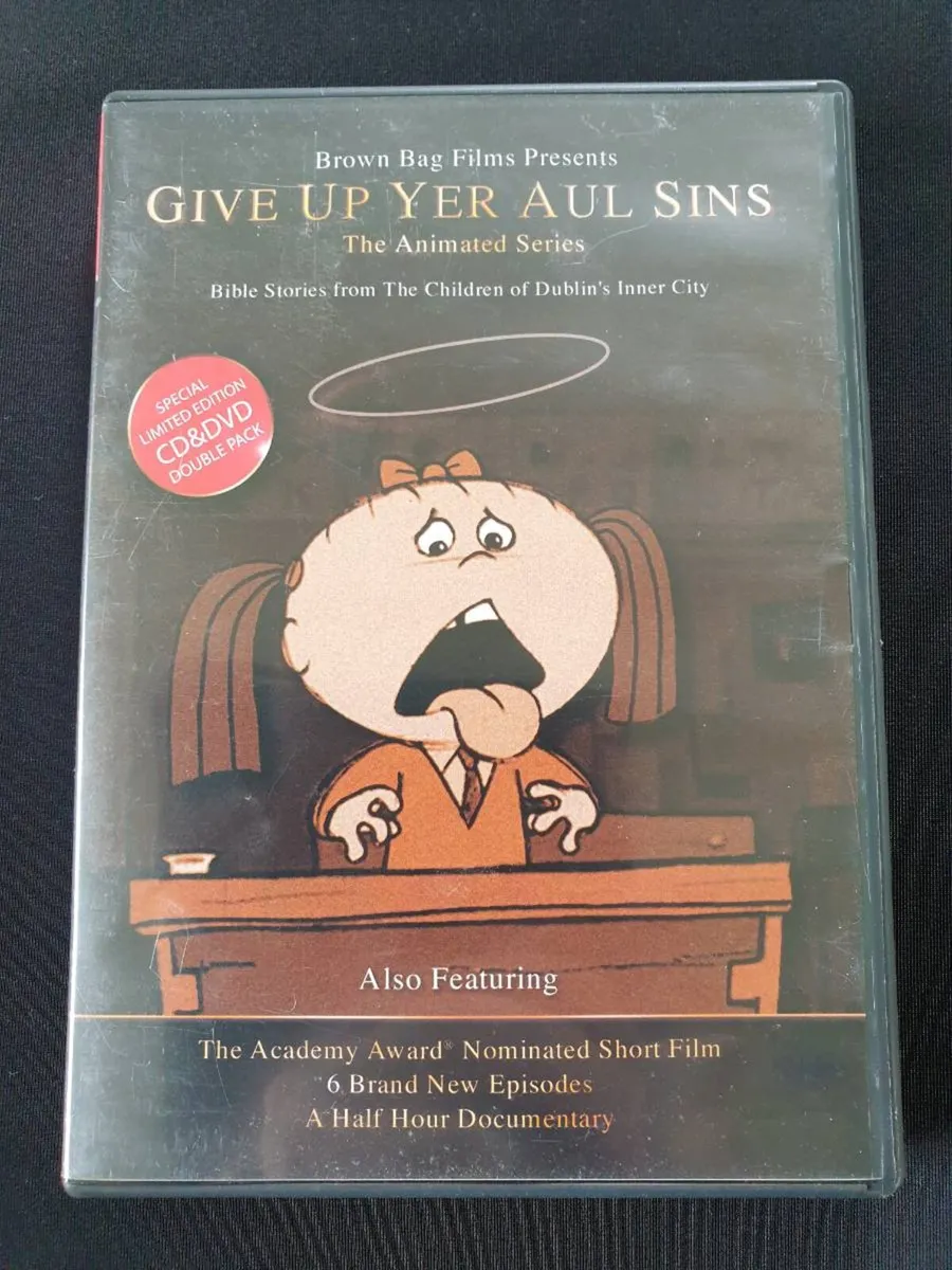 Give Up Yer Aul Sins 2002 CD and DVD Bible Stories - Image 1