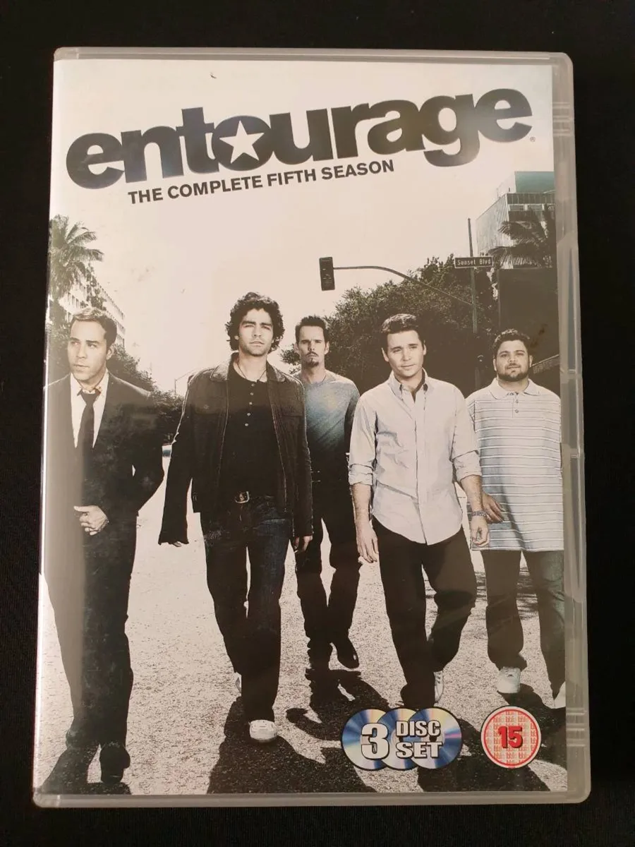 Entourage Complete Season 5 Fifth Series 5th Five - Image 1