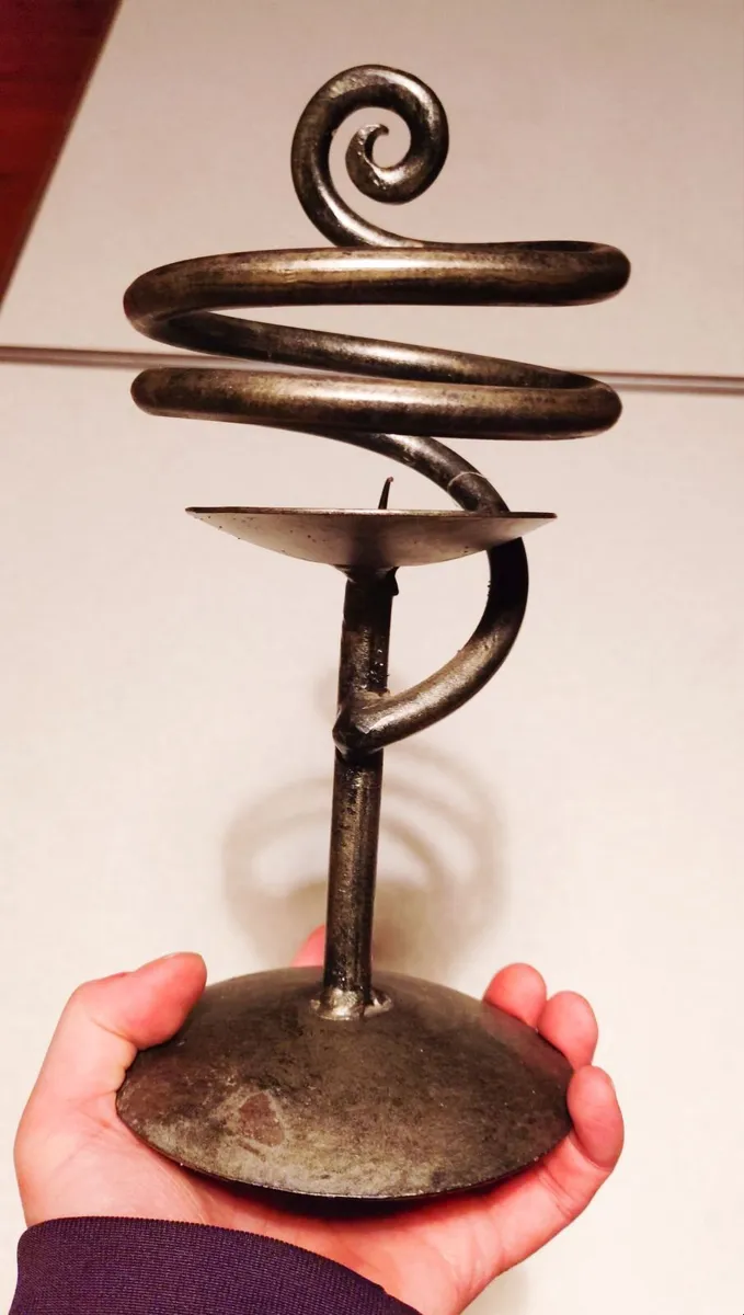 Beautiful Metal Candle Holder. - Image 4