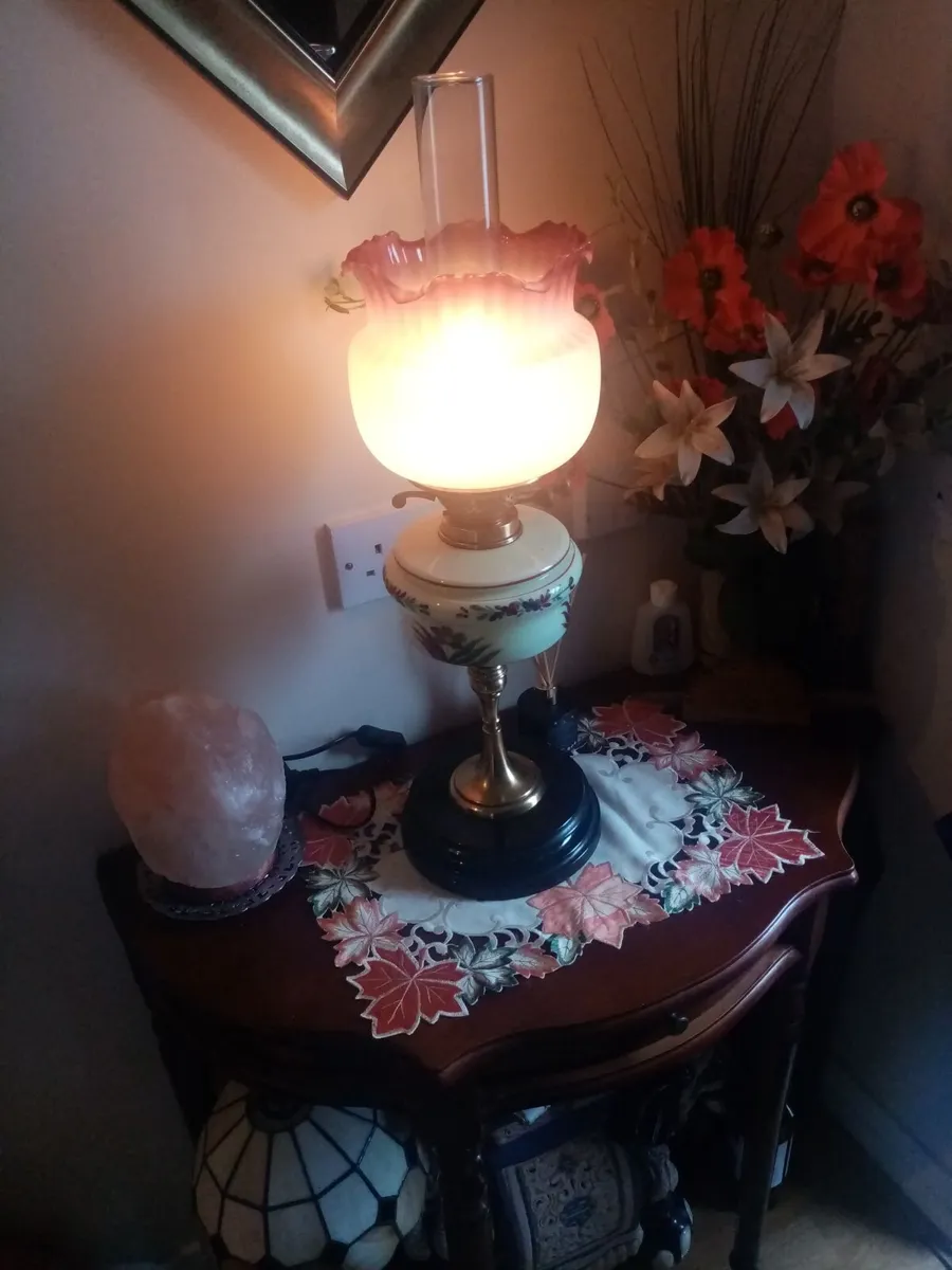 Victorian Oil Lamp - Image 1
