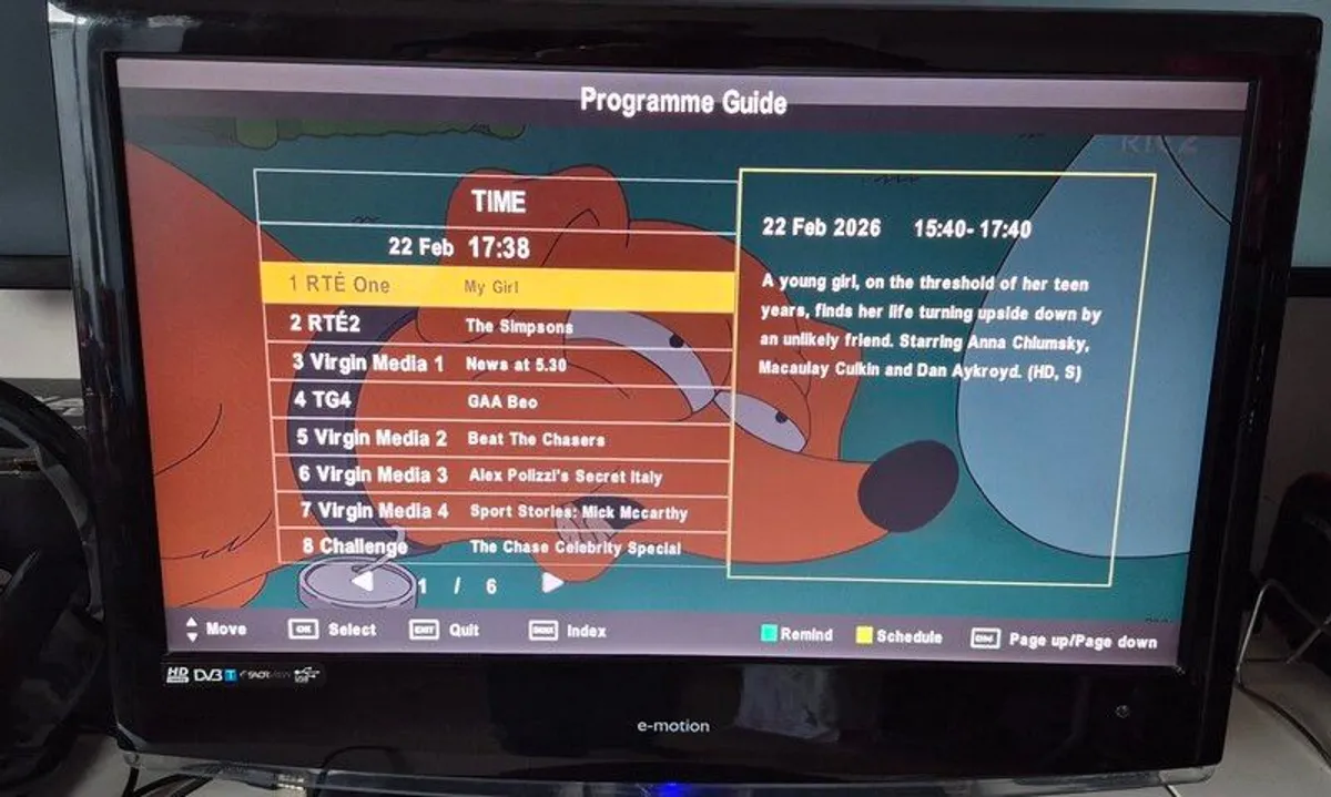 21 inch TV - Image 2