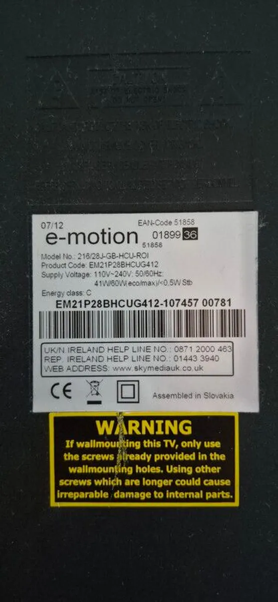 21 inch TV - Image 4