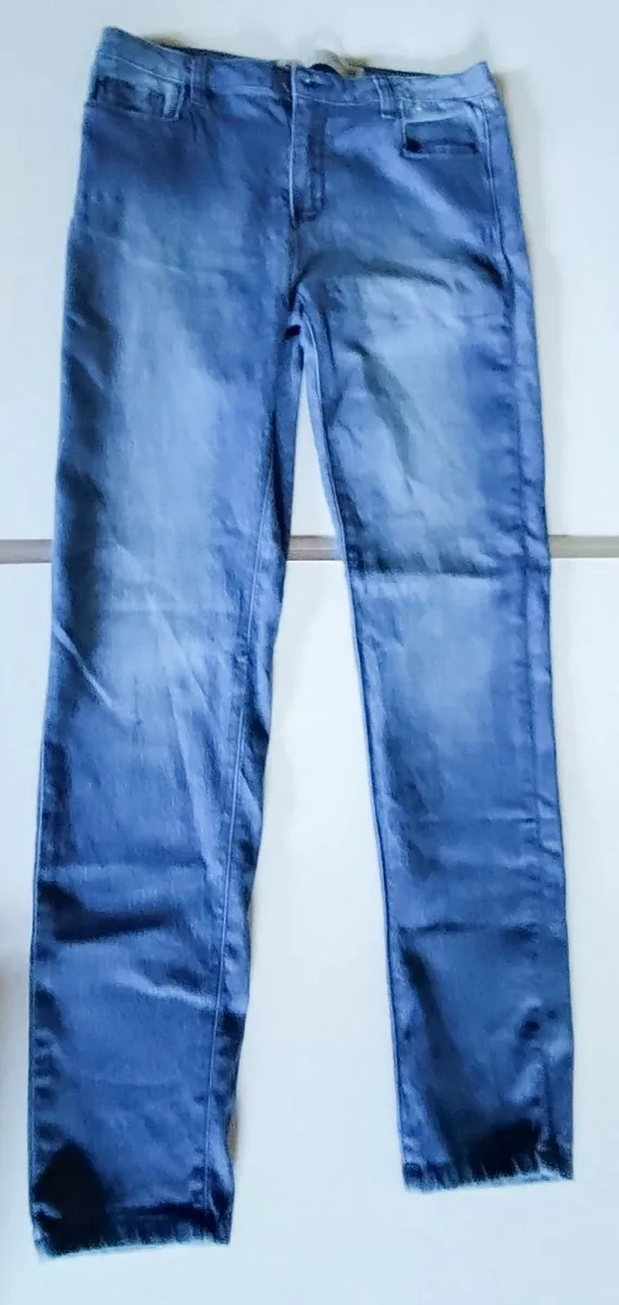 Pair Of Ladies Blue Jeans (size 12 Uk) Used. - Image 1