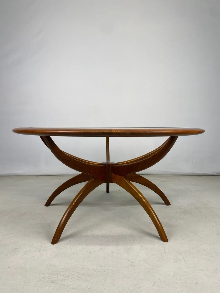 Mid Century G Plan “Spider” Round Coffee Table - Image 4