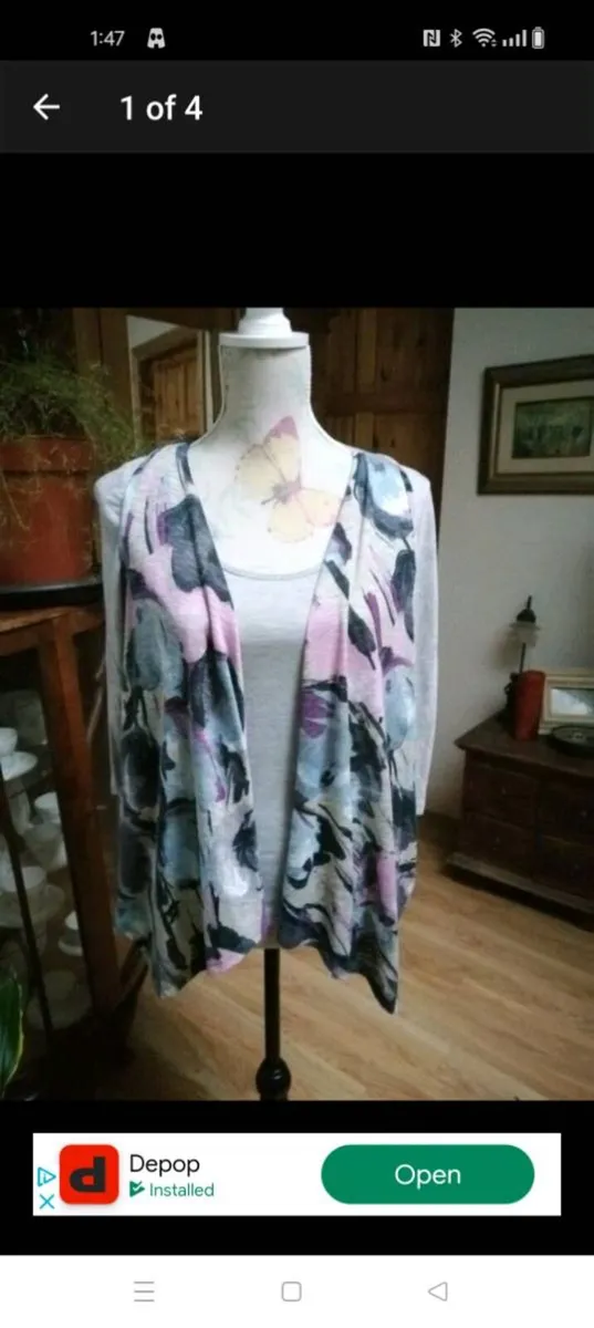 Ladies pennys 2 piece top, new with tags. Can be w - Image 1