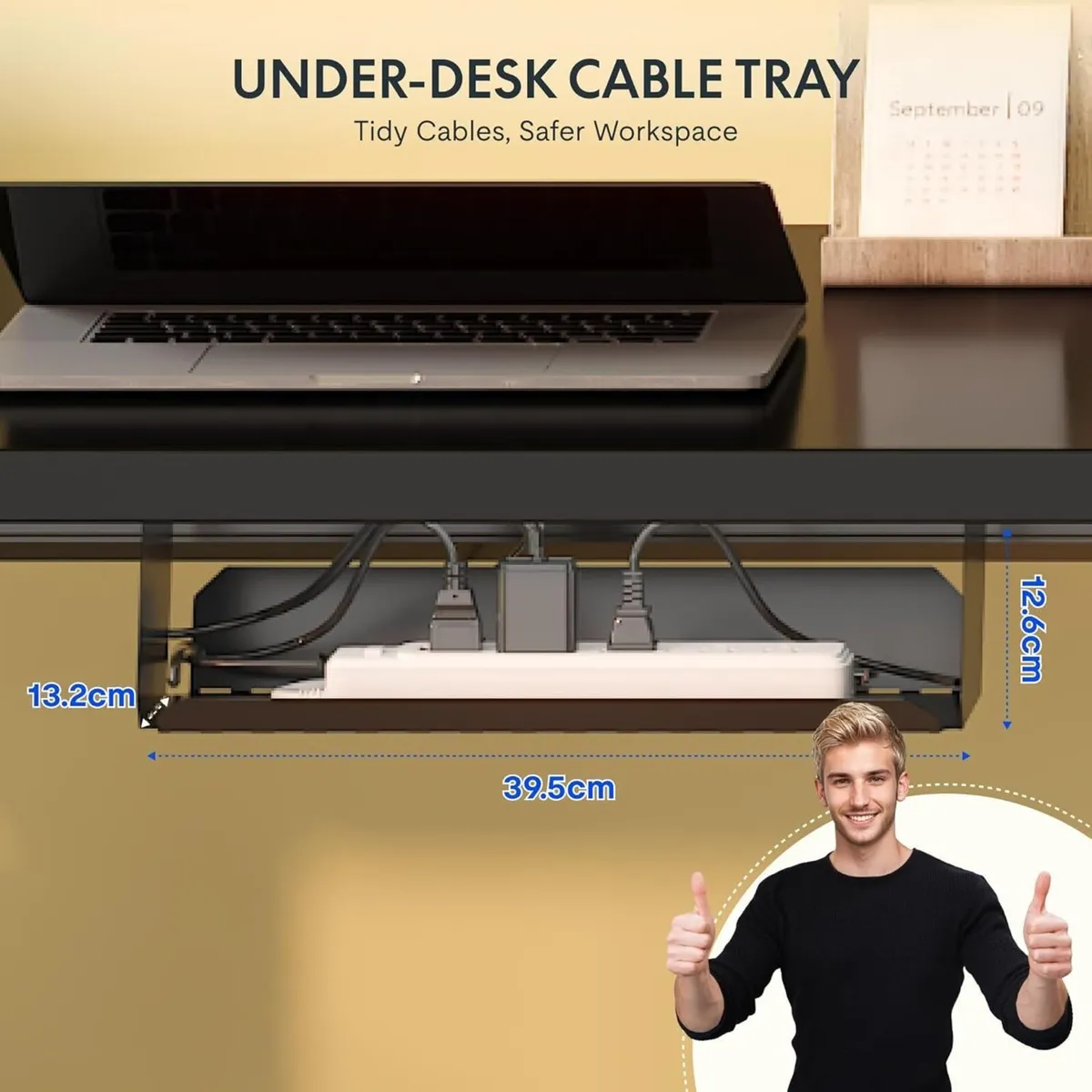 Electric Height Adjustable Standing Desk 120 x - Image 3