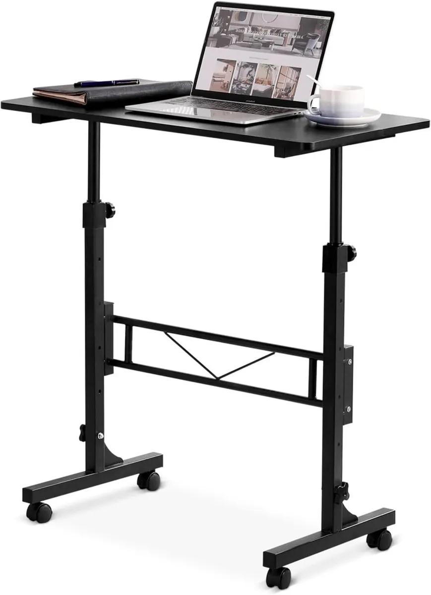Standing Desk Adjustable Height Mobile Stand Up - Image 1